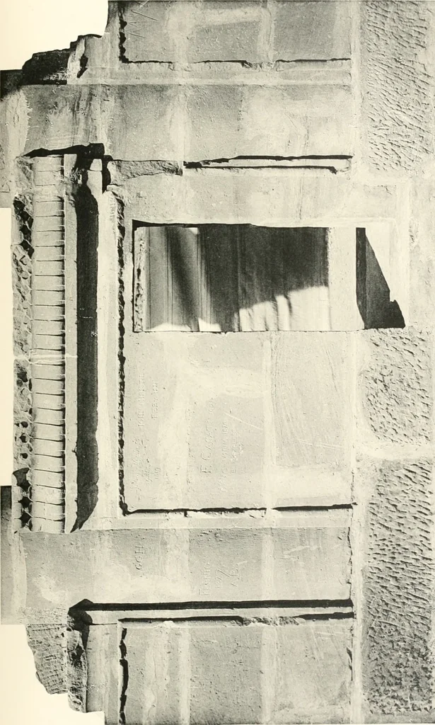 An illustration from Debod bis Bab Kalabsche, 1911, leaf 118