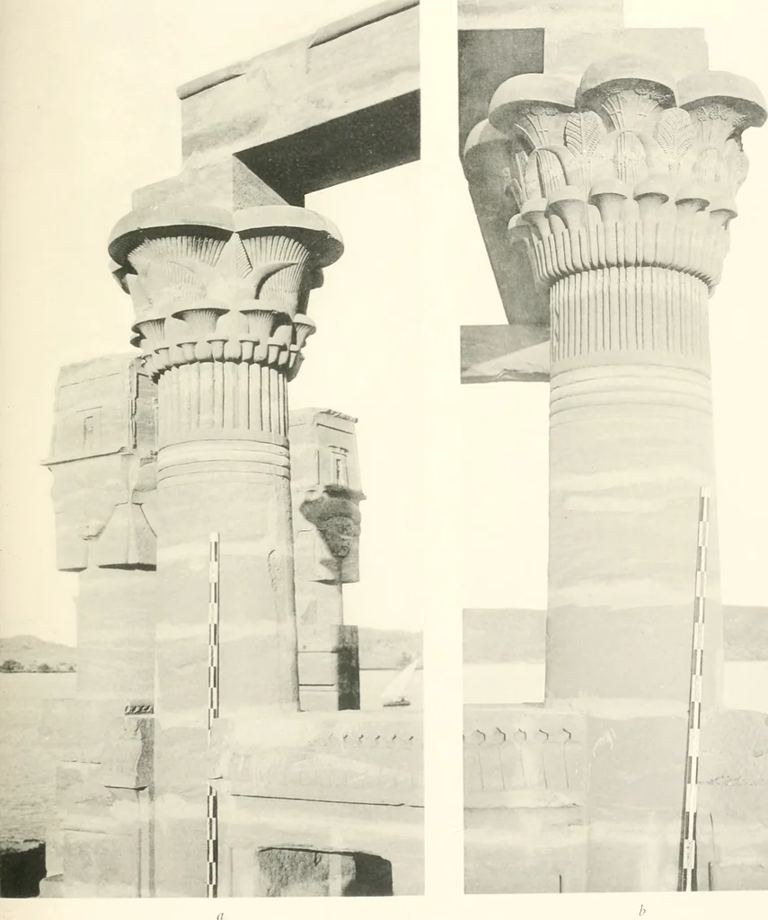 An illustration from Debod bis Bab Kalabsche, 1911, leaf 120