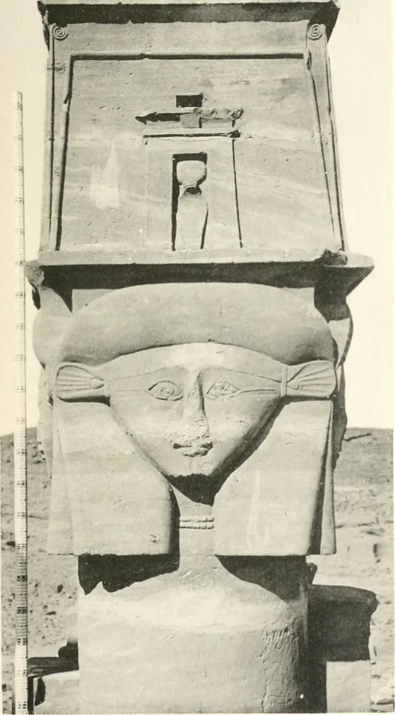 An illustration from Debod bis Bab Kalabsche, 1911, leaf 122