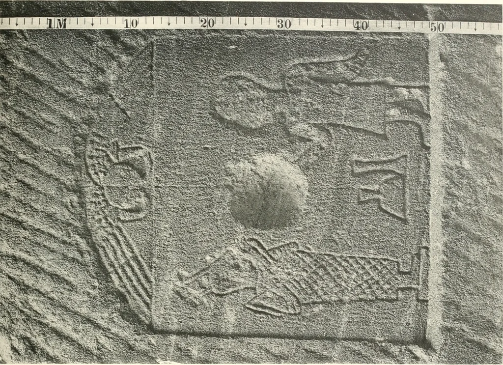 An illustration from Debod bis Bab Kalabsche, 1911, leaf 136