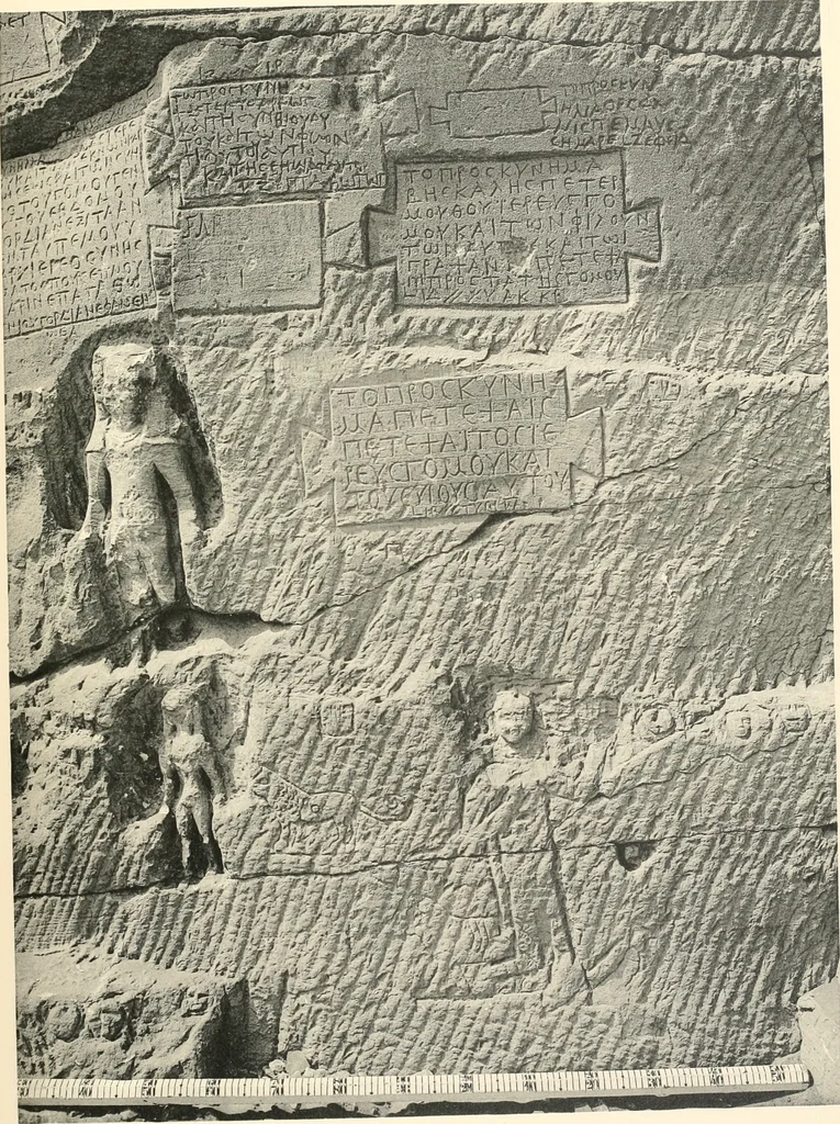 An illustration from Debod bis Bab Kalabsche, 1911, leaf 148