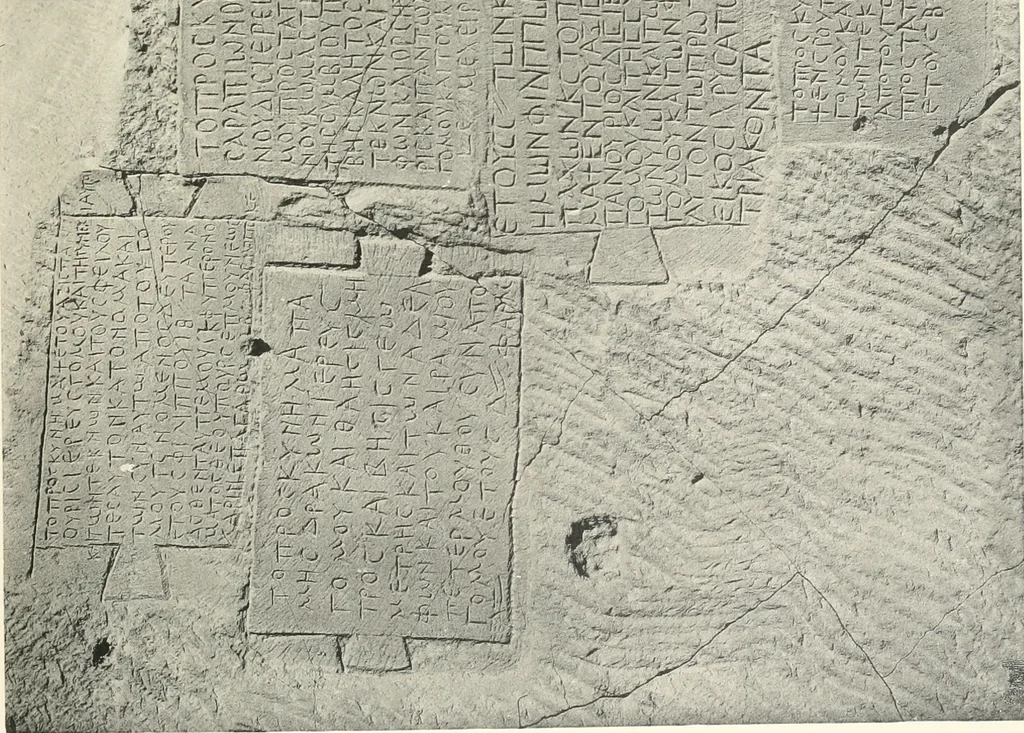 An illustration from Debod bis Bab Kalabsche, 1911, leaf 162