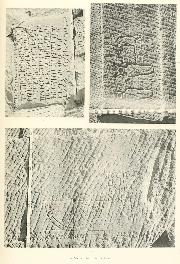 An illustration from Debod bis Bab Kalabsche, 1911, leaf 164