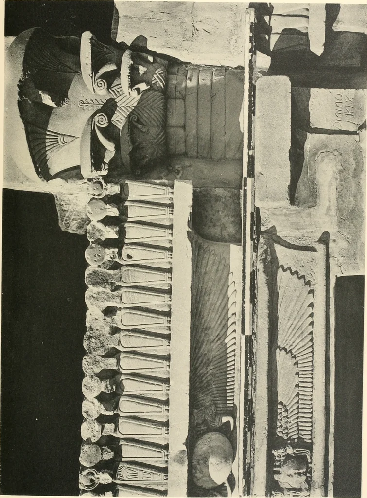 An illustration from Debod bis Bab Kalabsche, 1911, leaf 176