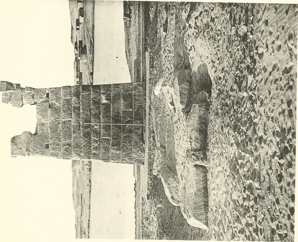 An illustration from Debod bis Bab Kalabsche, 1911, leaf 18