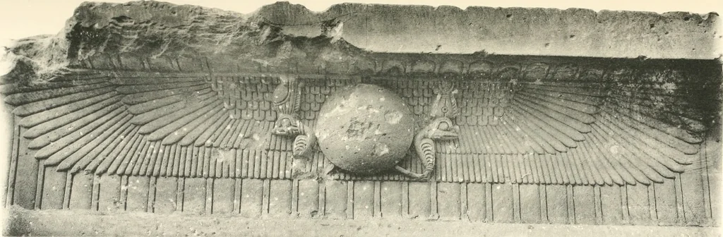 An illustration from Debod bis Bab Kalabsche, 1911, leaf 184