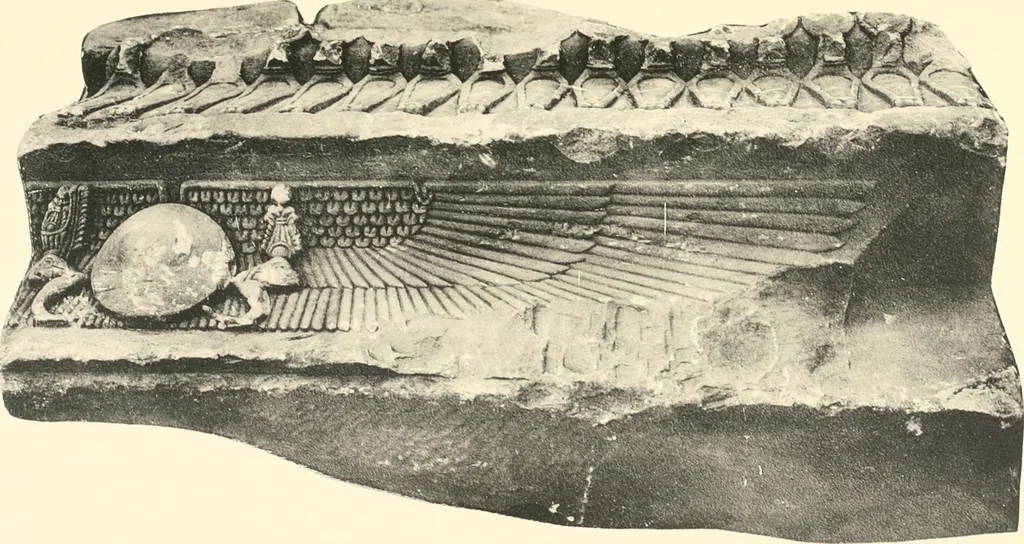 An illustration from Debod bis Bab Kalabsche, 1911, leaf 186