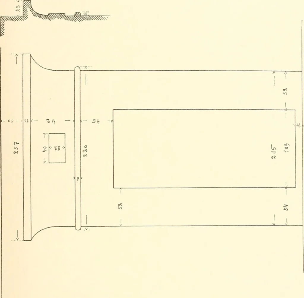 An illustration from Debod bis Bab Kalabsche, 1911, leaf 206