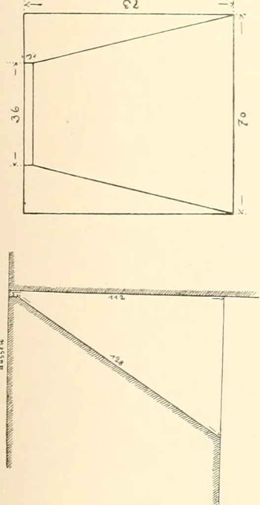 An illustration from Debod bis Bab Kalabsche, 1911, leaf 206