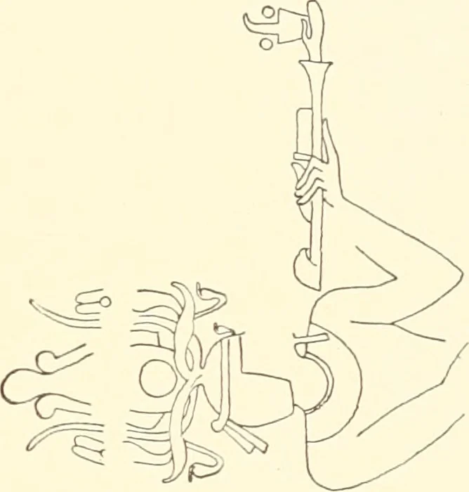An illustration from Debod bis Bab Kalabsche, 1911, leaf 210