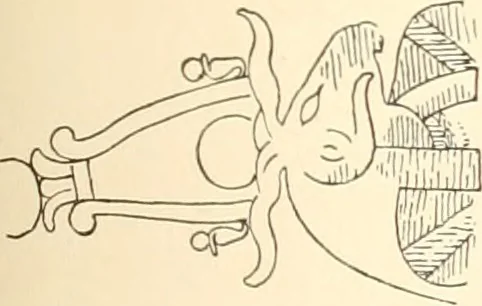 An illustration from Debod bis Bab Kalabsche, 1911, leaf 216