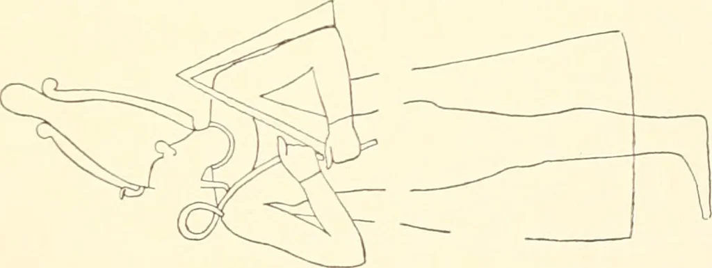 An illustration from Debod bis Bab Kalabsche, 1911, leaf 216
