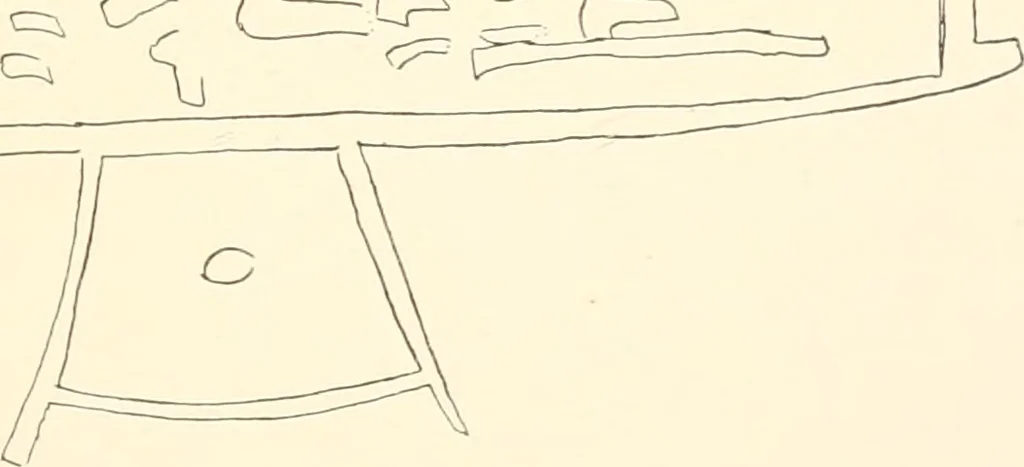An illustration from Debod bis Bab Kalabsche, 1911, leaf 242