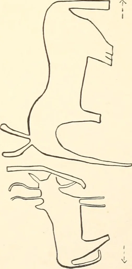 An illustration from Debod bis Bab Kalabsche, 1911, leaf 246