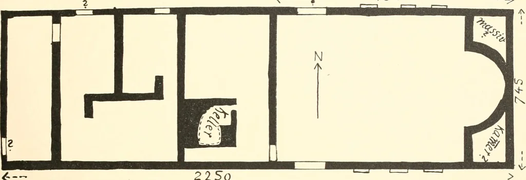 An illustration from Debod bis Bab Kalabsche, 1911, leaf 266