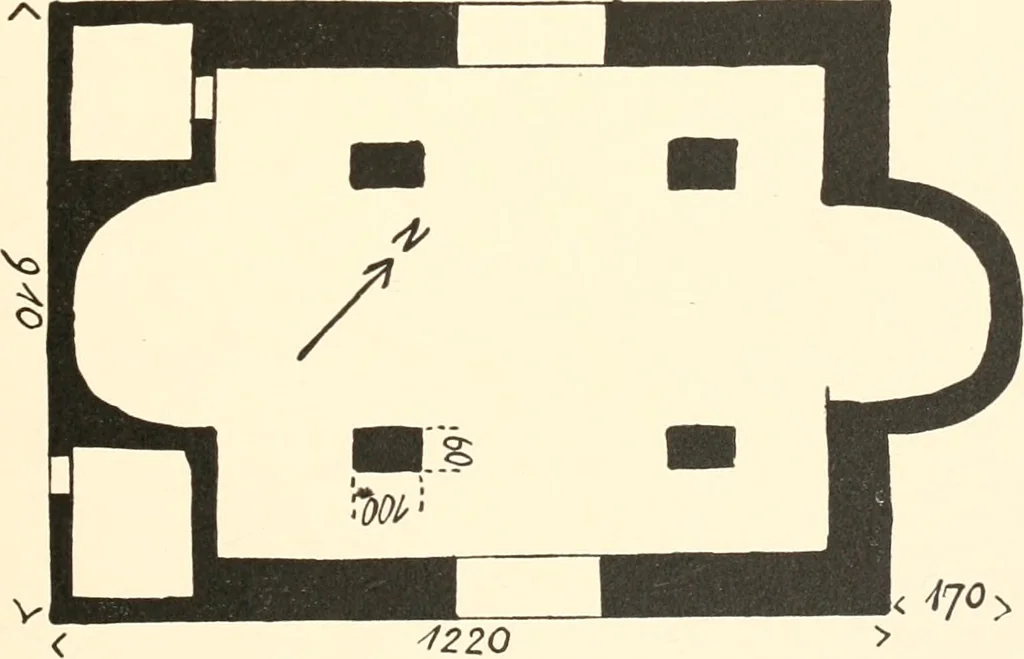 An illustration from Debod bis Bab Kalabsche, 1911, leaf 266