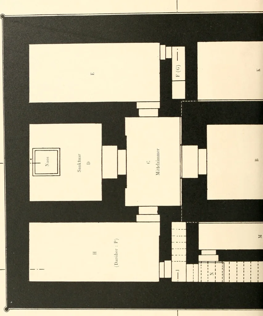 An illustration from Debod bis Bab Kalabsche, 1911, leaf 273
