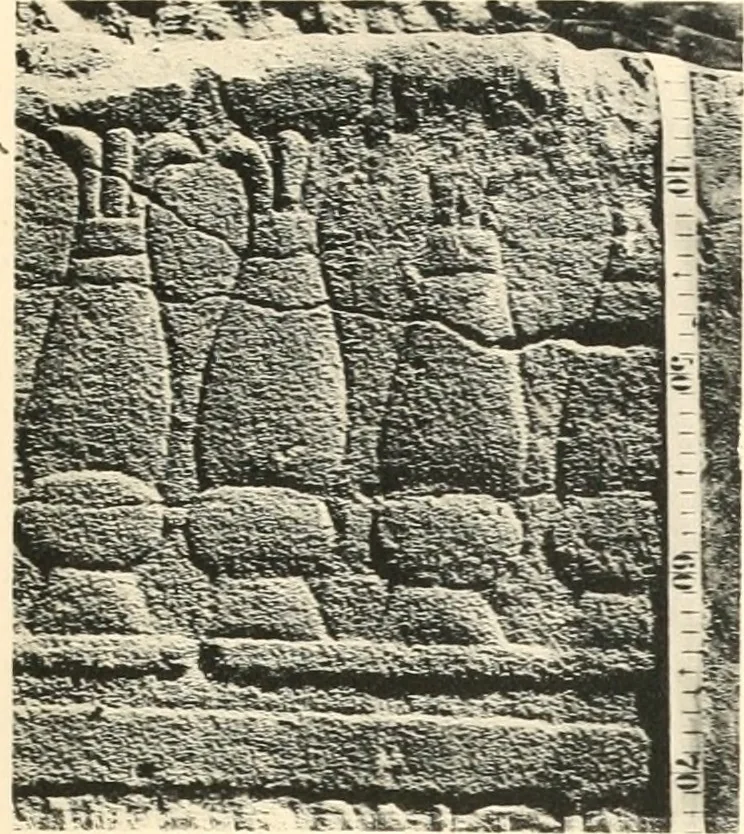 An illustration from Debod bis Bab Kalabsche, 1911, leaf 28