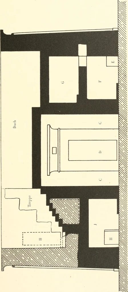 An illustration from Debod bis Bab Kalabsche, 1911, leaf 280