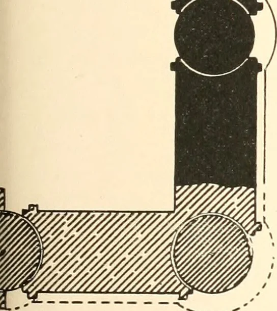 An illustration from Debod bis Bab Kalabsche, 1911, leaf 284