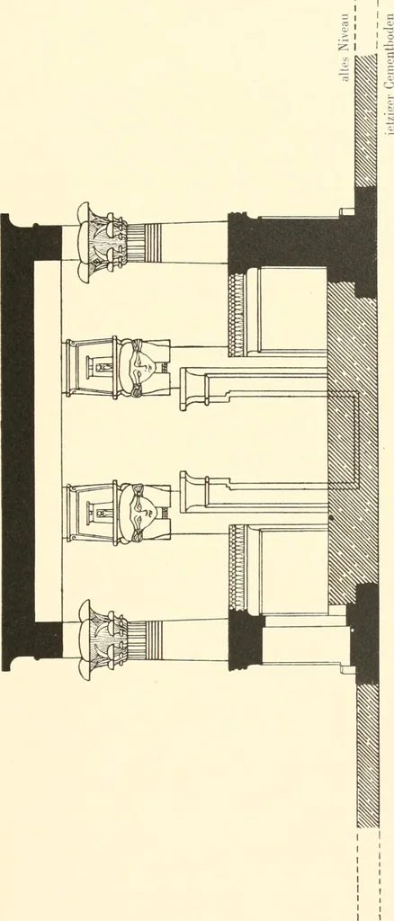 An illustration from Debod bis Bab Kalabsche, 1911, leaf 286