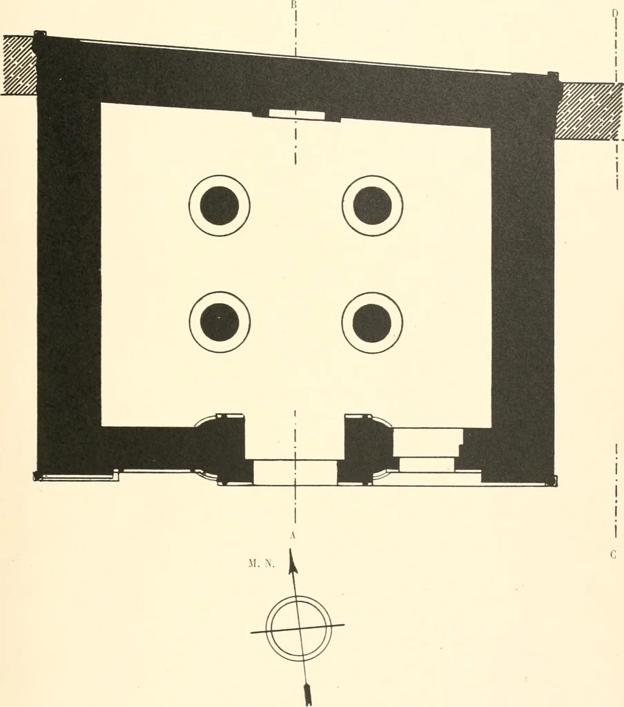 An illustration from Debod bis Bab Kalabsche, 1911, leaf 288