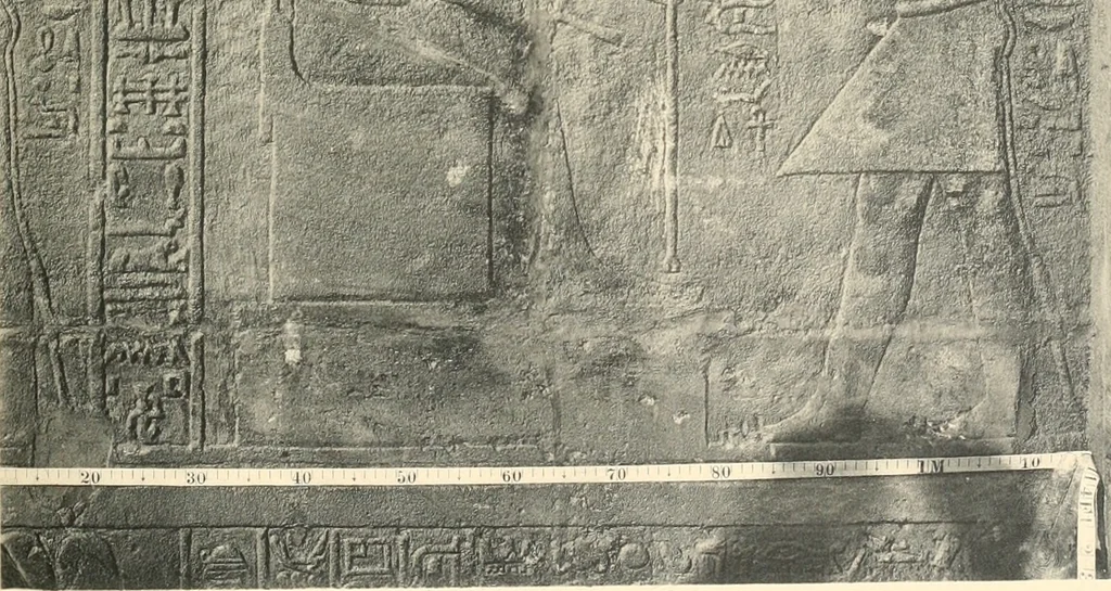 An illustration from Debod bis Bab Kalabsche, 1911, leaf 48
