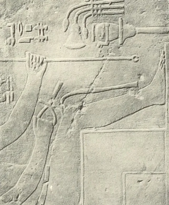 An illustration from Debod bis Bab Kalabsche, 1911, leaf 54