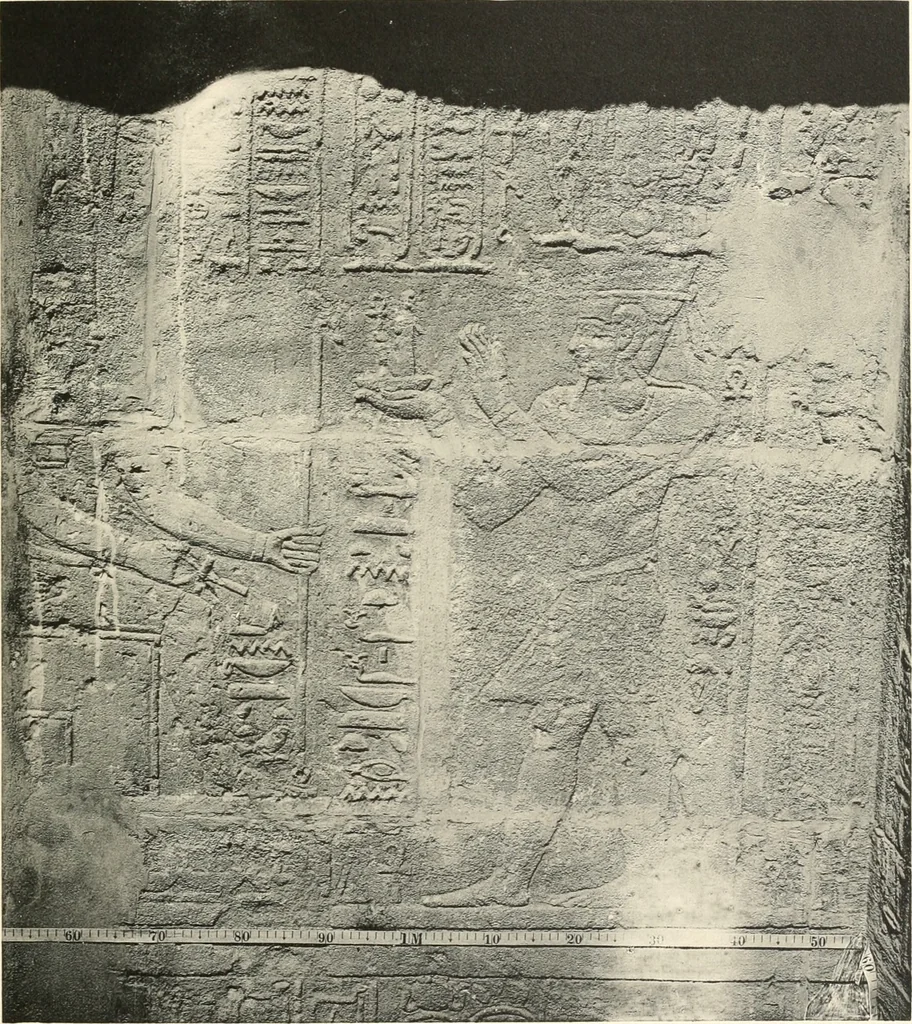 An illustration from Debod bis Bab Kalabsche, 1911, leaf 58