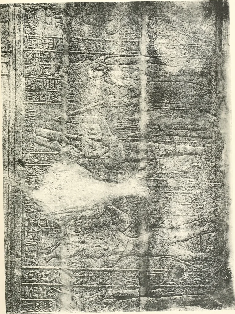 An illustration from Debod bis Bab Kalabsche, 1911, leaf 66