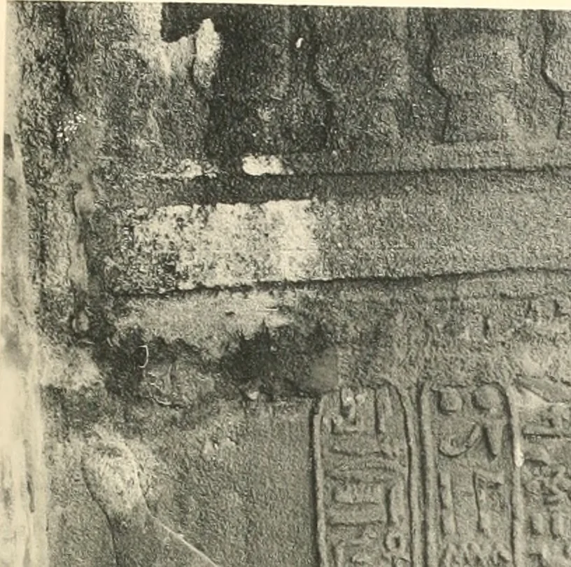 An illustration from Debod bis Bab Kalabsche, 1911, leaf 72