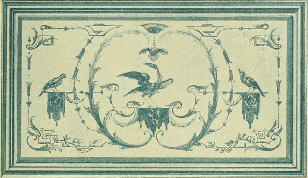 An illustration from Débuts de l'imprimerie en France. L'Imprimerie nationale. L'Hôtel de Rohan, 1905, leaf 227