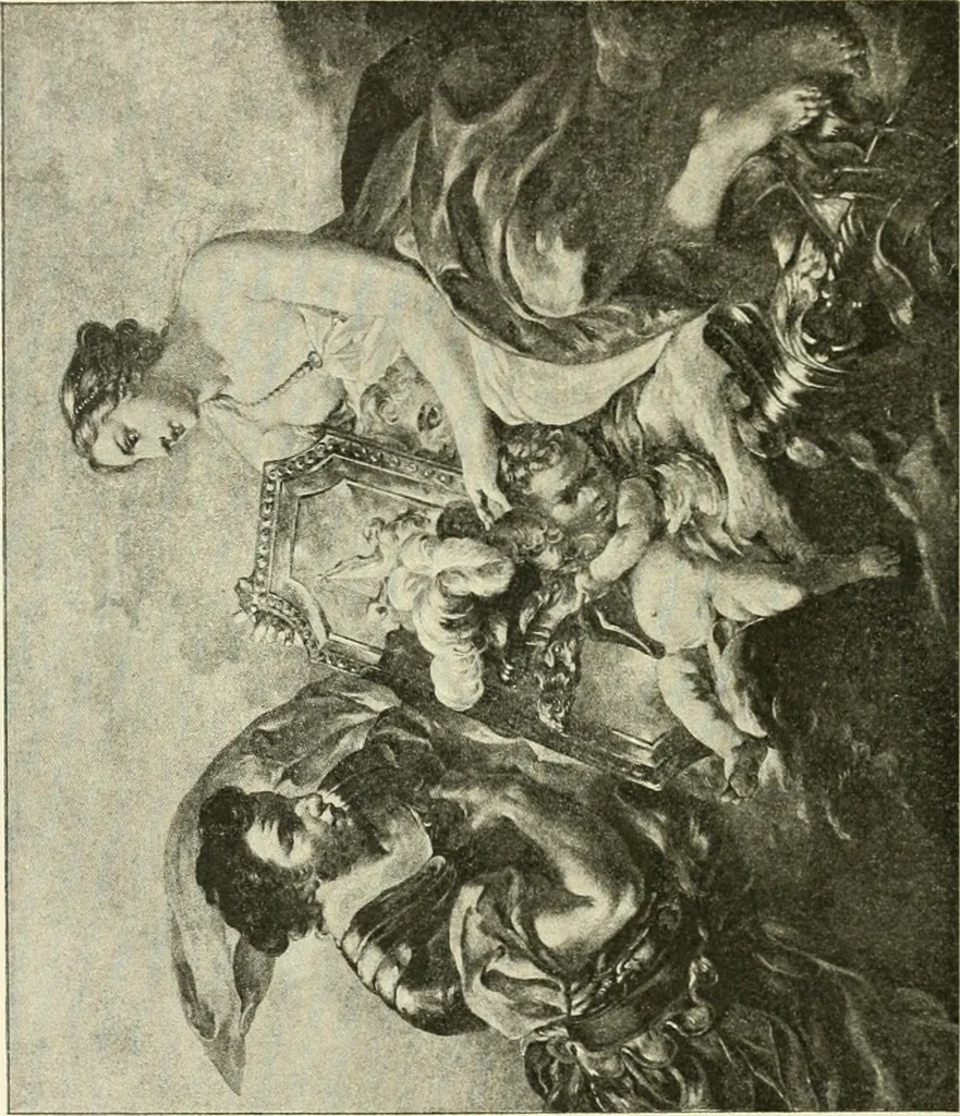 An illustration from Débuts de l'imprimerie en France. L'Imprimerie nationale. L'Hôtel de Rohan, 1905, leaf 256