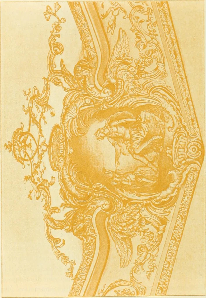 An illustration from Débuts de l'imprimerie en France. L'Imprimerie nationale. L'Hôtel de Rohan, 1905, leaf 258