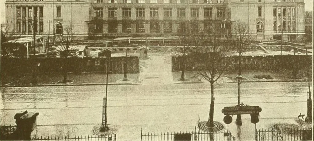 An illustration from Débuts de l'imprimerie en France. L'Imprimerie nationale. L'Hôtel de Rohan, 1905, leaf 277