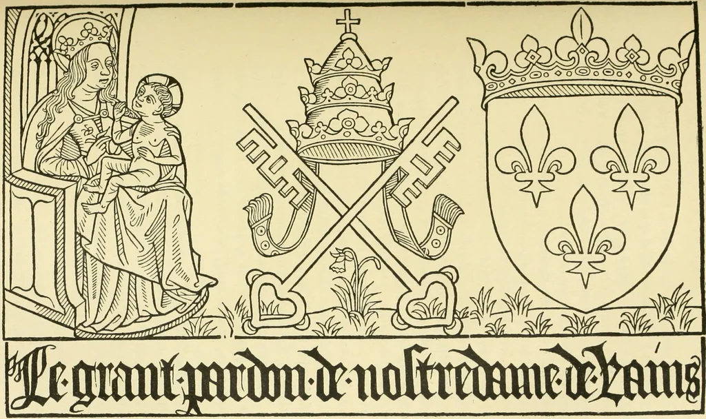 An illustration from Débuts de l'imprimerie en France. L'Imprimerie nationale. L'Hôtel de Rohan, 1905, leaf 53