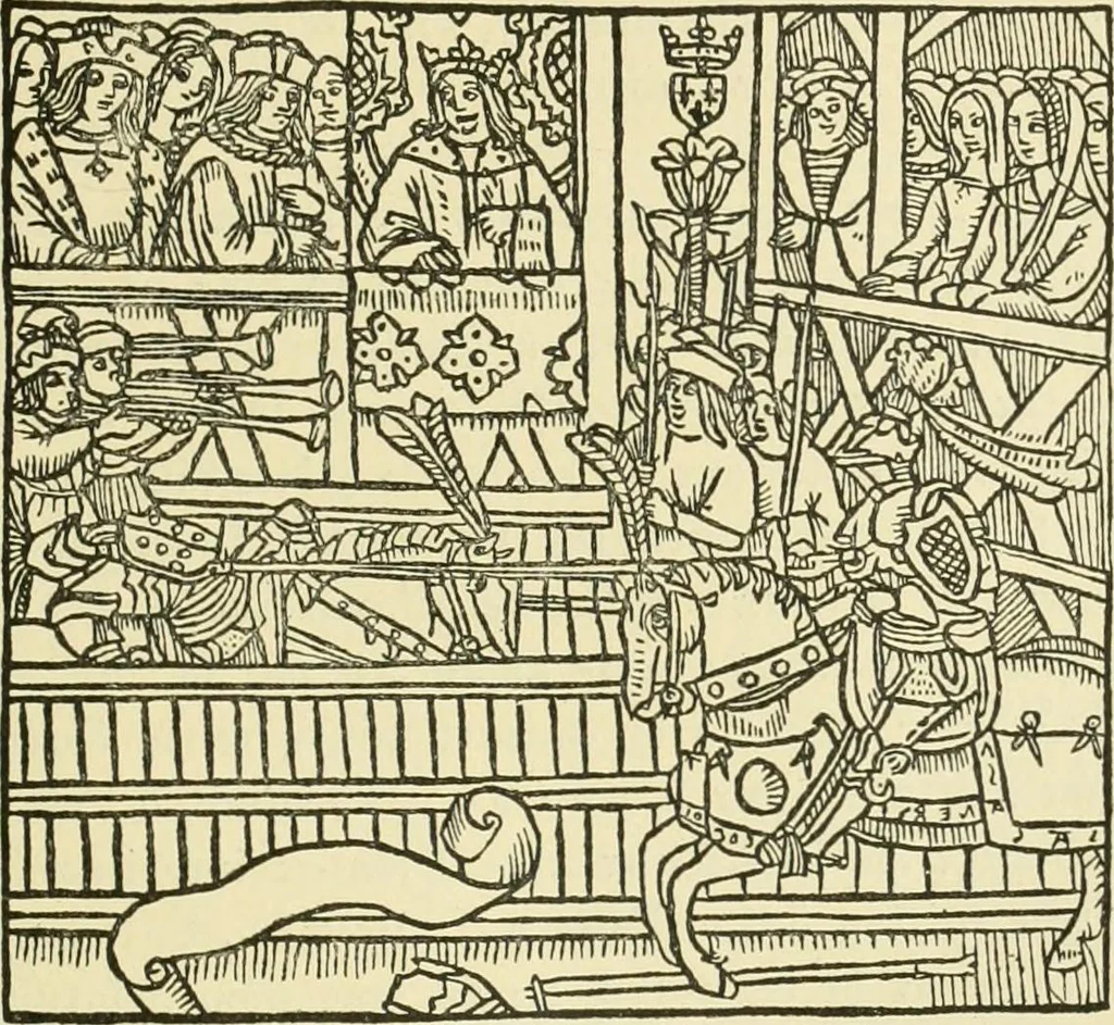 An illustration from Débuts de l'imprimerie en France. L'Imprimerie nationale. L'Hôtel de Rohan, 1905, leaf 63