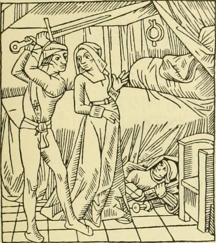 An illustration from Débuts de l'imprimerie en France. L'Imprimerie nationale. L'Hôtel de Rohan, 1905, leaf 71