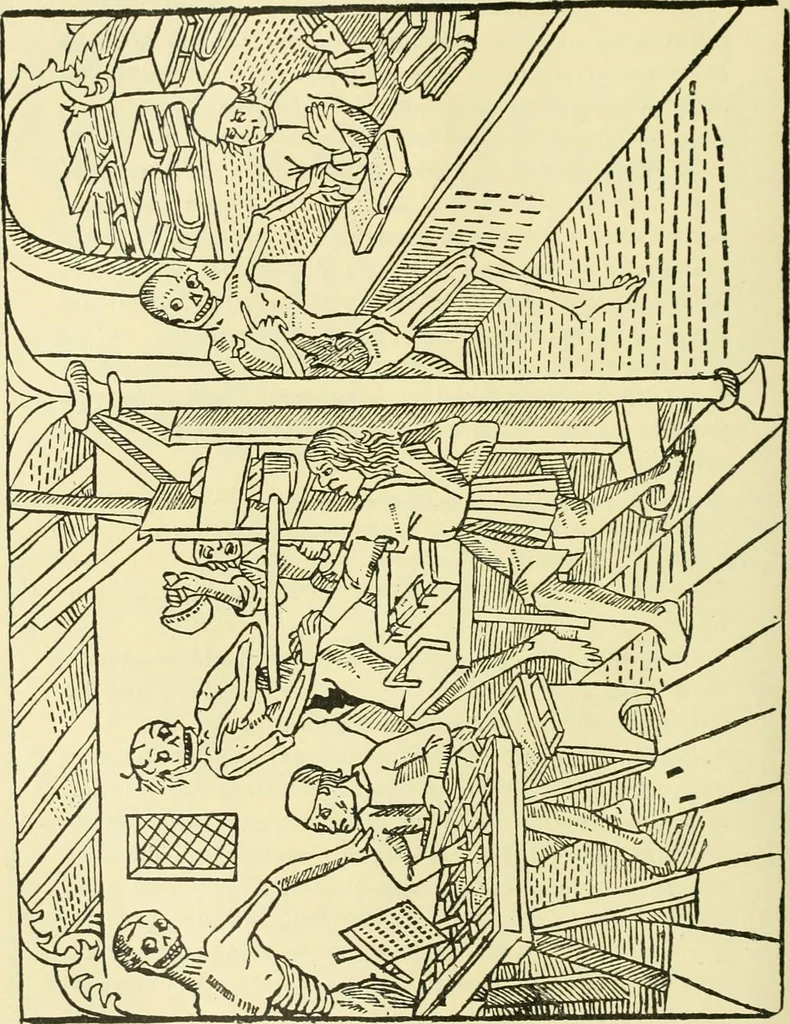 An illustration from Débuts de l'imprimerie en France. L'Imprimerie nationale. L'Hôtel de Rohan, 1905, leaf 82