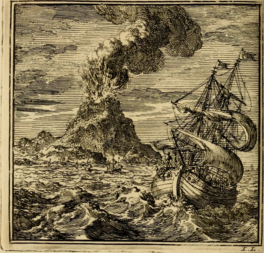 An illustration from De bykorf des gemoeds : honing zaamelende uit allerley bloemen : vervattende over de honderd konstige figuuren : met godlyke spreuken en stichtelyke verzen, 1711, leaf 237