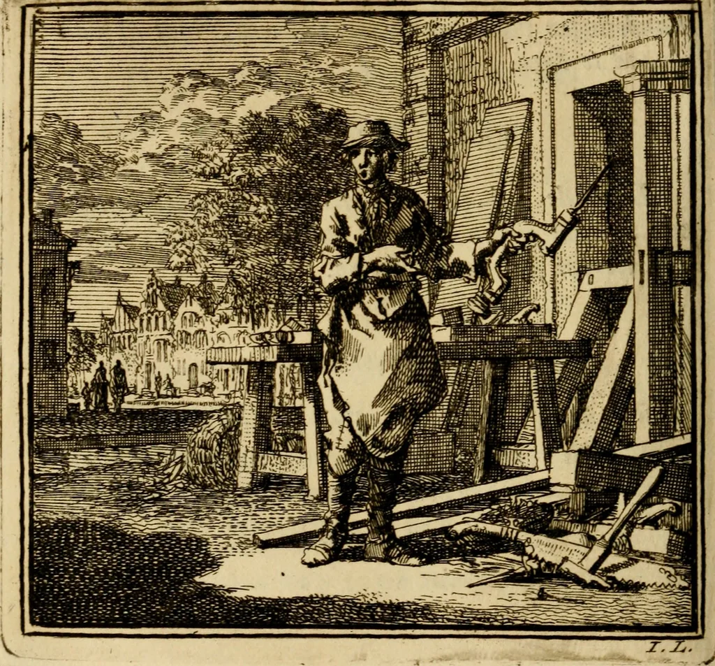 An illustration from De bykorf des gemoeds : honing zaamelende uit allerley bloemen : vervattende over de honderd konstige figuuren : met godlyke spreuken en stichtelyke verzen, 1711, leaf 333