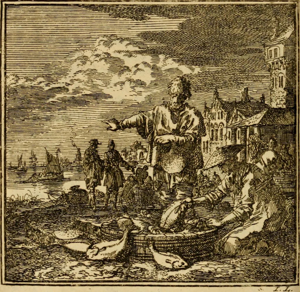 An illustration from De bykorf des gemoeds : honing zaamelende uit allerley bloemen : vervattende over de honderd konstige figuuren : met godlyke spreuken en stichtelyke verzen, 1711, leaf 369