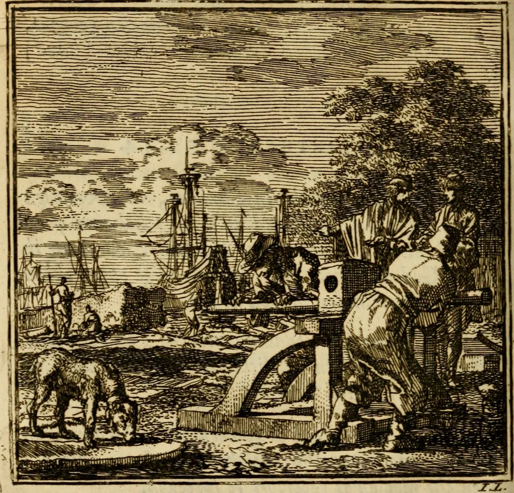 An illustration from De bykorf des gemoeds : honing zaamelende uit allerley bloemen : vervattende over de honderd konstige figuuren : met godlyke spreuken en stichtelyke verzen, 1711, leaf 389
