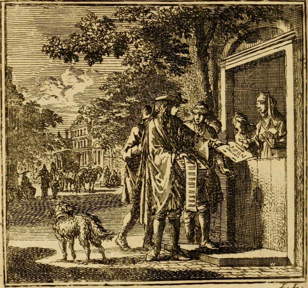 An illustration from De bykorf des gemoeds : honing zaamelende uit allerley bloemen : vervattende over de honderd konstige figuuren : met godlyke spreuken en stichtelyke verzen, 1711, leaf 413