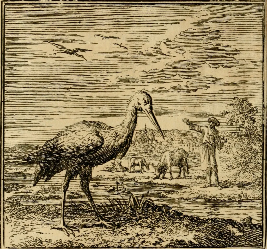 An illustration from De bykorf des gemoeds : honing zaamelende uit allerley bloemen : vervattende over de honderd konstige figuuren : met godlyke spreuken en stichtelyke verzen, 1711, leaf 61