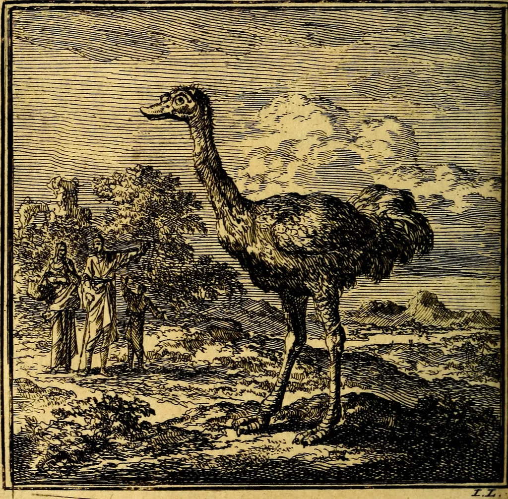 An illustration from De Bykorf des Gemoeds : Honing zaamelende uit allerley Bloemen, 1711, leaf 121