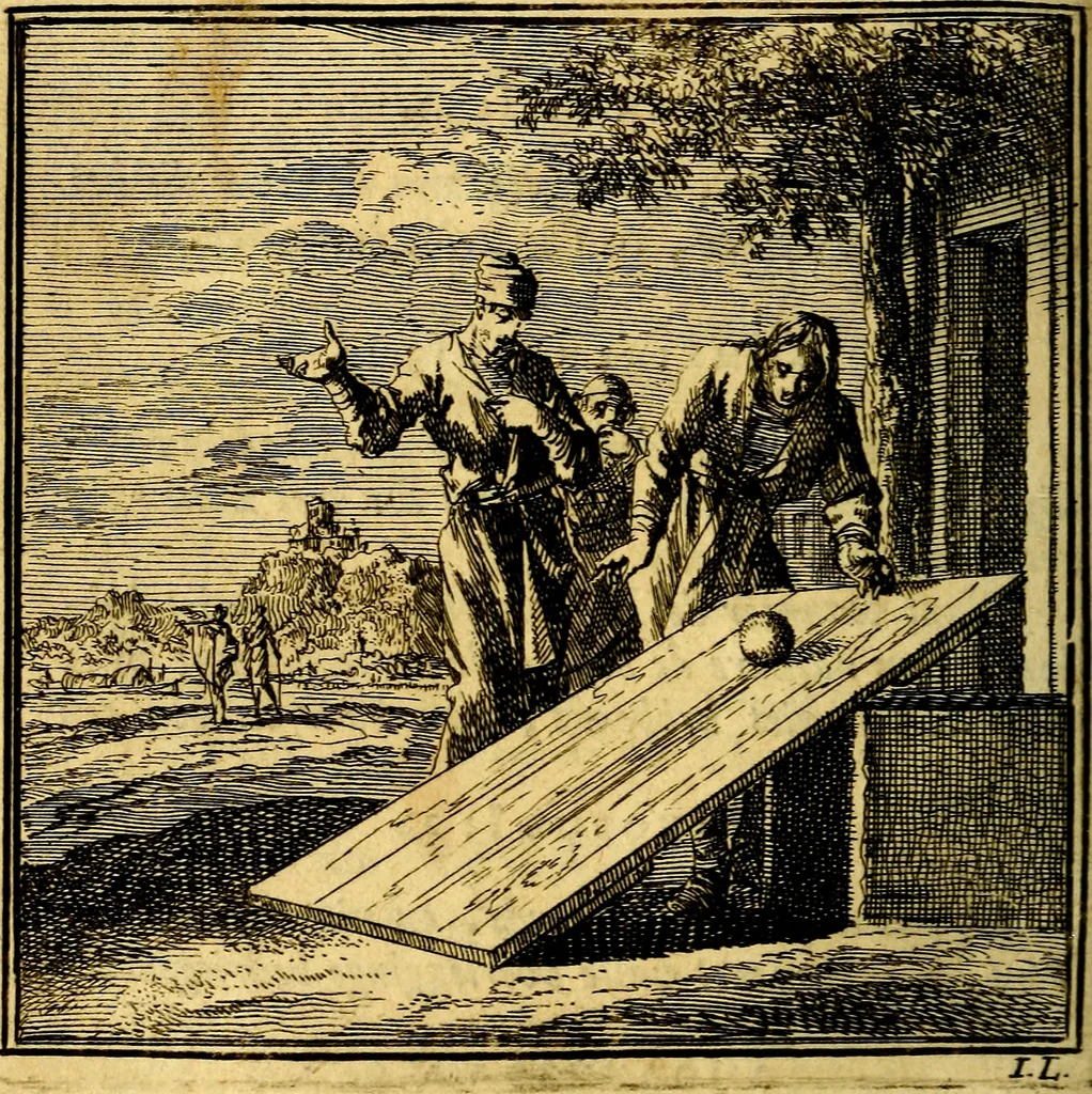 An illustration from De Bykorf des Gemoeds : Honing zaamelende uit allerley Bloemen, 1711, leaf 145