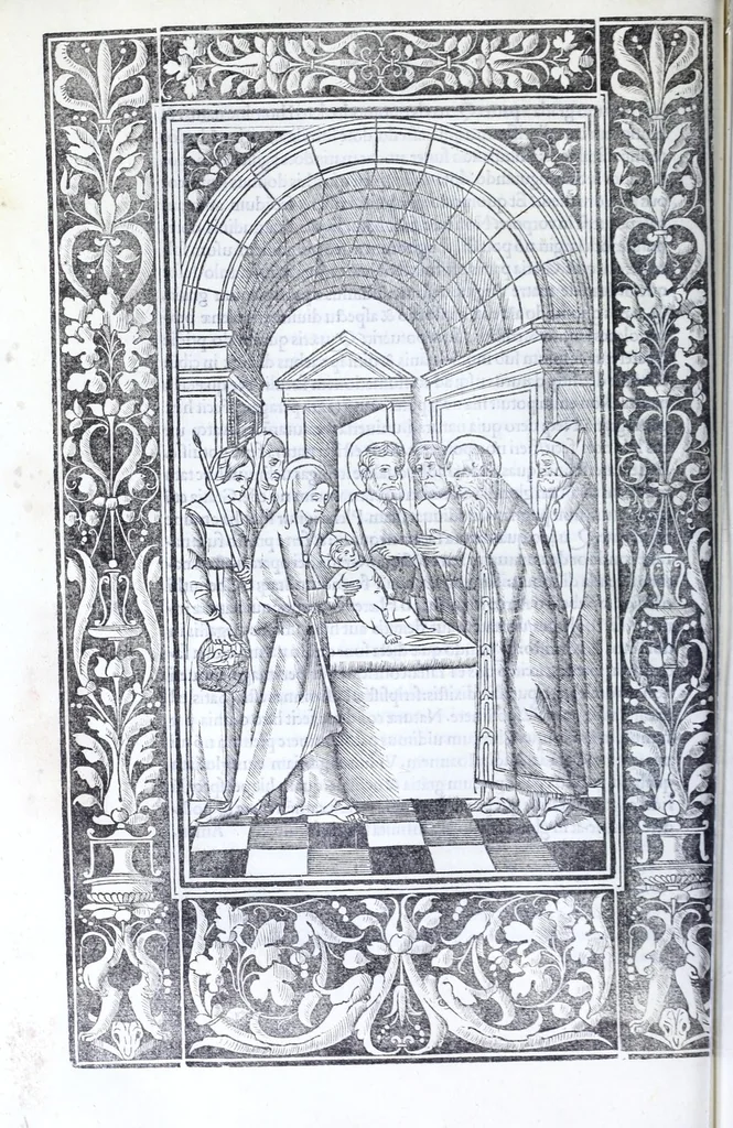 An illustration from Decachordvm christianvm : Ivlio II, pont. max. dicatvm, 1507, leaf 120