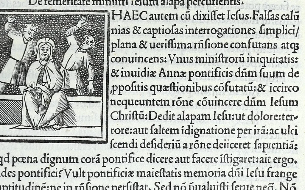 An illustration from Decachordvm christianvm : Ivlio II, pont. max. dicatvm, 1507, leaf 343