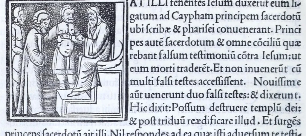 An illustration from Decachordvm christianvm : Ivlio II, pont. max. dicatvm, 1507, leaf 346